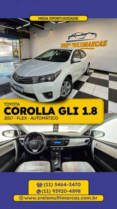 TOYOTA COROLLA 1.8 GLI 16V FLEX 4P AUTOMÁTICO